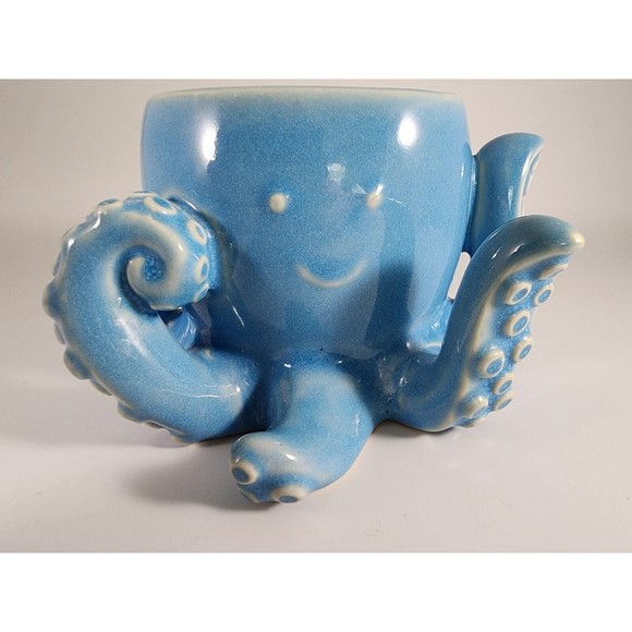 Bath & Body Works Bath Bath Body Works Blue Octopus Ceramic Soap